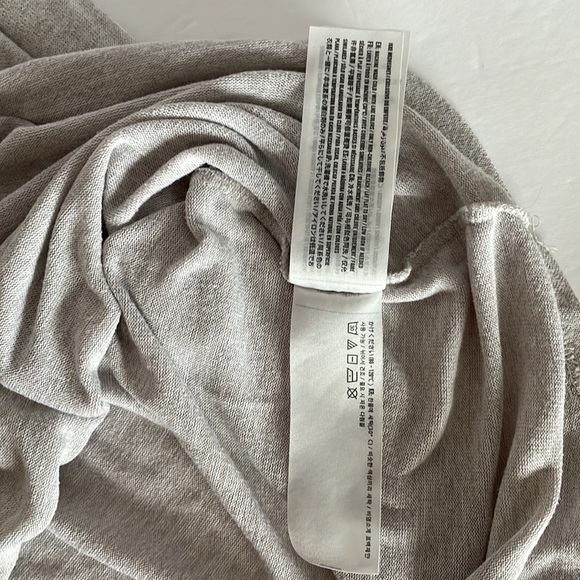 Hollister lightweight, cowlneck with strings, long sleeve shirt  ladies size M - Picture 7 of 12